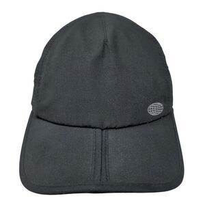 Reel Legends Strapback Hat Black One Size Solid Adjustable Mesh Trim